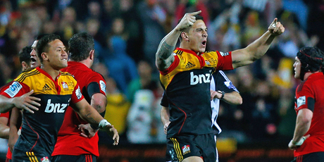This season the Chiefs have won seven of their nine matches played at home, which is a 77 percent winning record. Photo / Getty Images