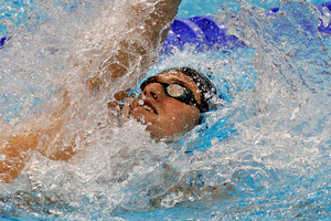 Gareth Kean had a disappointing performance in the men's 200m backstroke heats. Source / Mark Mitchell NZ Herald