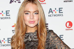 Lindsay Lohan. Photo / AP