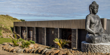Bersantai Day Spa at Castaways in Waiuku is beautifully appointed to inspire relaxation. Photo / Supplied