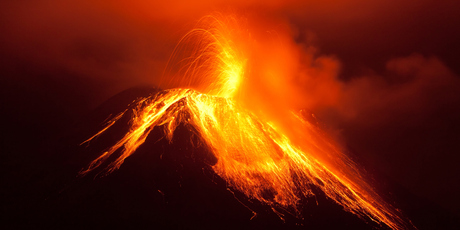 The eruption would have created a stratospheric aerosol veil that blocked out sunlight, altered atmospheric circulation patterns and cooled the Earth's surface. Photo / Thinkstock