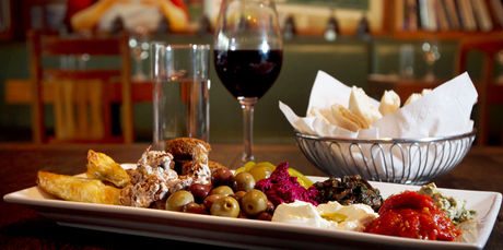 Ima's Middle Eastern delights. Photo / Natalie Slade