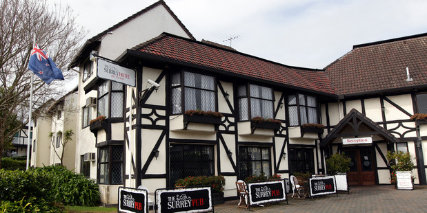 You'll get great service at The Surrey. Photo / Doug Sherring
