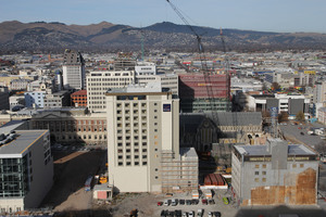 The earthquake damaged Christchurch Central Red Zone. Photo / File