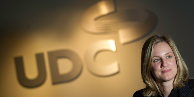 Tessa Price, chief executive of UDC Finance, values her work/life balance. Photo / Richard Robinson