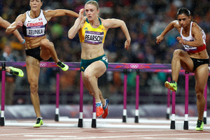 Sally Pearson won the gold medal in the 100m hurdles. Photo / Mark Mitchell