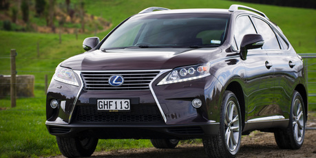 The 2.2-tonne Lexus RX450h is an all-wheel drive crossover, but it's not really designed for getting dirty. Pictures / Ted Baghurst