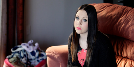 Kylie Wright is devastated at the death of Angel. Photo / Michael Craig