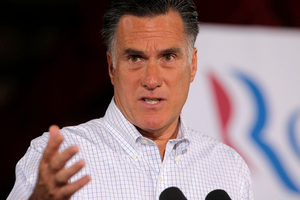 Republican presidential candidate and former Massachusetts Gov. Mitt Romney. Photo / AP