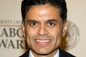 Columnist and TV host Fareed Zakaria.
Photo / AP