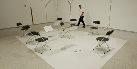 'Floor Resistance' 2011 by Alicia Frankovich. Photo / Sarah Ivey