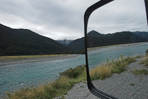 The Mokarora River on the Haast Road on the Edge of Mt Aspiring National Park. Photo / Paul Estcourt