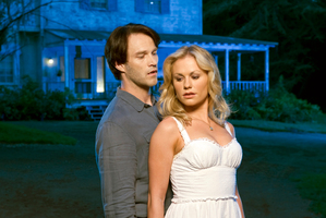 A scene from the True Blood television series starring Stephen Moyer and Anna Paquin.
Photo / Supplied