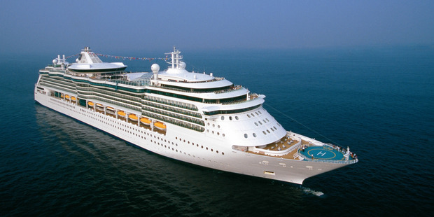 There's no excuse for boredom on superliner Radiance of the Seas. After a nap in your luxury ocean-view stateroom, you might try the climbing wall or take a dip in one of the pools. Photo / Supplied