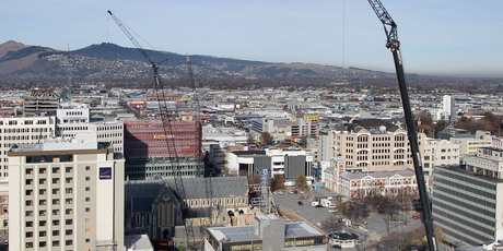 Rebuilding in Christchurch is slow to get started. Photo / APN