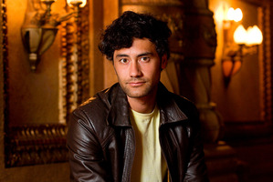 Taika Waititi even offered to throw in dinner with his aunt in return for cash to help promote his movie Boy in the US. Photo / Martin Sykes