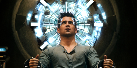 Colin Farrell takes on Arnie's iconic role in 'Total Recall.' Photo / Supplied