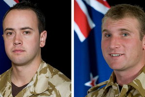 Lance Corporal Pralli Durrer and Lance Corporal Rory Malone. Photos / Supplied