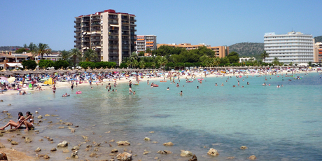 Magaluf has long been primarily regarded as a resort for young revellers, but a new multimillion-euro project is aiming to transform the seaside town into a more upmarket destination. Photo / Creative Commons image by Flickr user Effervescing Elephant