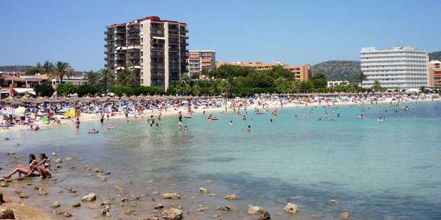 Magaluf has long been primarily regarded as a resort for young revellers, but a new multimillion-euro project is aiming to transform the seaside town into a more upmarket destination. Photo / Creative Commons image by Flickr user Effervescing Elephant