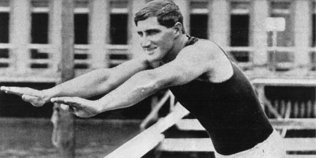 1912 Olympic gold medal winner Malcolm Chapmion was descended from HMS Bounty mutineers and the first Olympian to win gold. Photo / www.olympic.org.nz