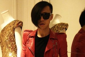 Chinese fashion blogger Han Huohuo.
Photo / AFP