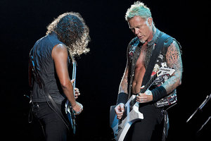 Metallica will headline the Soundwave Festival in Australia. Photo / AP
