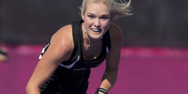 Black Stick Samantha Harrison has been named one of the hottest and sexiest athletes at the London Olympics. Photo / AP