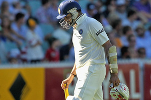 VVS Laxman has been retained in India's test squad despite a poor performance against Australia in their last series. Photo / Getty Images