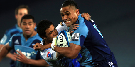 Francis Saili formed an effective partnership at the Blues with Ma'a Nonu but will not be representing Auckland in the ITM Cup. Photo / Getty Images
