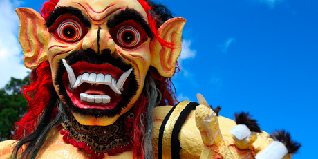 A Balinese monster at Ubud. Photo / Thinkstock