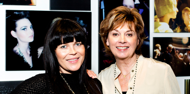 NZ Fashion Week supremos Myken Stewart (left) and Pieter Stewart. Photo / Babiche Martens