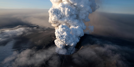 Iceland's 2010 eruption sent ash across Europe. Photo / AP