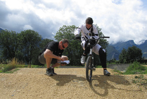 David Slyfield has worked with Sarah Walker and other New Zealand medallists.
