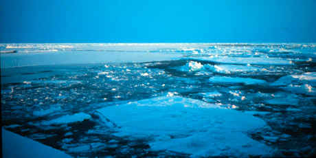 Without the cap's white brilliance to reflect sunlight, the region would heat up even more. Photo / AP