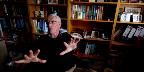 Rod Vaughan is not someone who engages in navel gazing, not even in his book Bloodied But Not Beaten. Photo / Dean Purcell