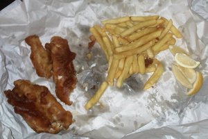 Award winning fish and chips. Photo / Supplied