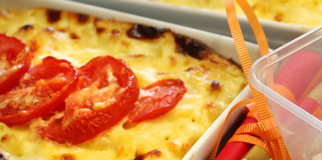 Macaroni and cauliflower cheese. Photo / Doug Sherring