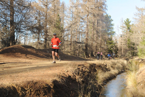 The Great Naseby Water Race largely parallels a water race built to supply the goldfields of the 1870s. Picture / Otago Daily Times