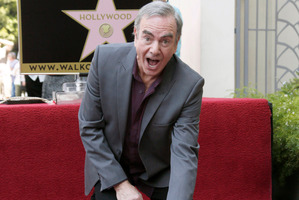 Singer Neil Diamond has been honoured him with a star on the Hollywood Walk of Fame.
Photo / AP