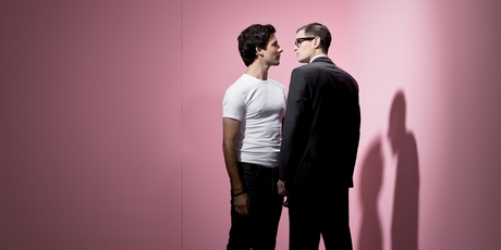 Simon London (left) and Kip Chapman in The Pride. Photo / Supplied