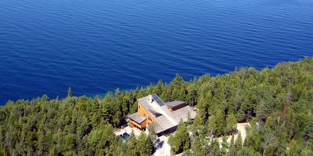 E'Terra lodge has won environmental accolades for its choice of building materials and support of local industry. Photo / Supplied