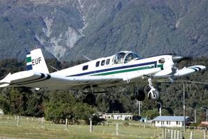 The Fletcher ZK-EUF that was lost at Fox Glacier. Photo / File