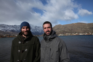 Chris Thomson (left) and Ben Ryan were amazed how quickly their fund-raising target was met on a US-based crowd funding website.