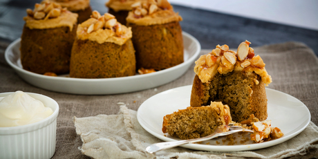 Kumara coffee praline cakes. Photo / Babiche Martens