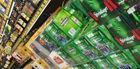 There's no problem for bulk buyers, but try to purchase one bottle and you run into problems. Photo / Emma Geraghty