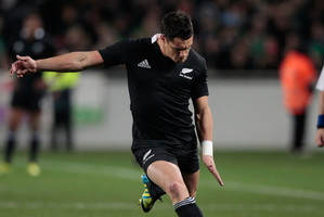 All Blacks Daniel Carter. Photo / Brett Phibbs