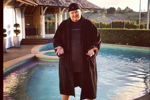 A police form described Kim Dotcom's assault complaint as 'minor'. Photo / Supplied