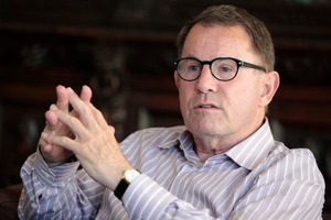 John Banks, associate Education Minister, believes in the Genesis account of how life began. Photo / Richard Robinson
