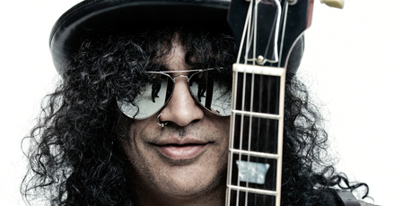 Guitarist Slash. Photo / Supplied.